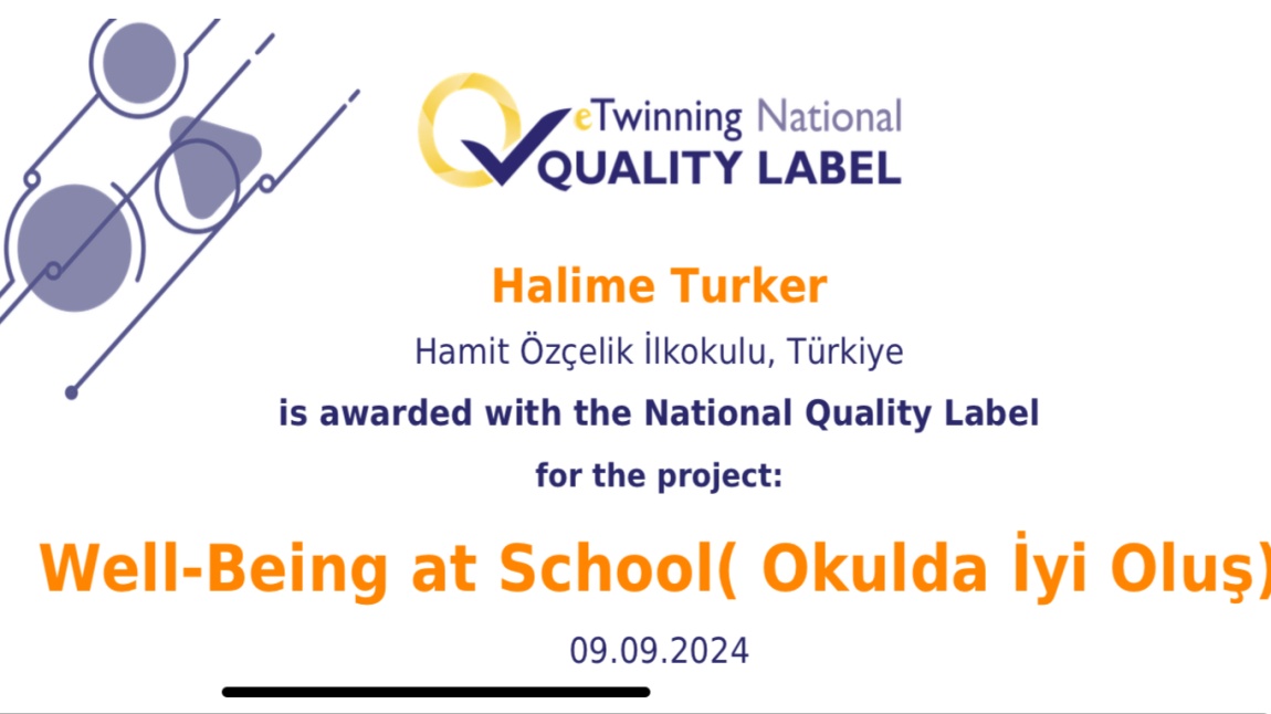 Halime TÜRKER öğretmenimizin E Twinning Projesi